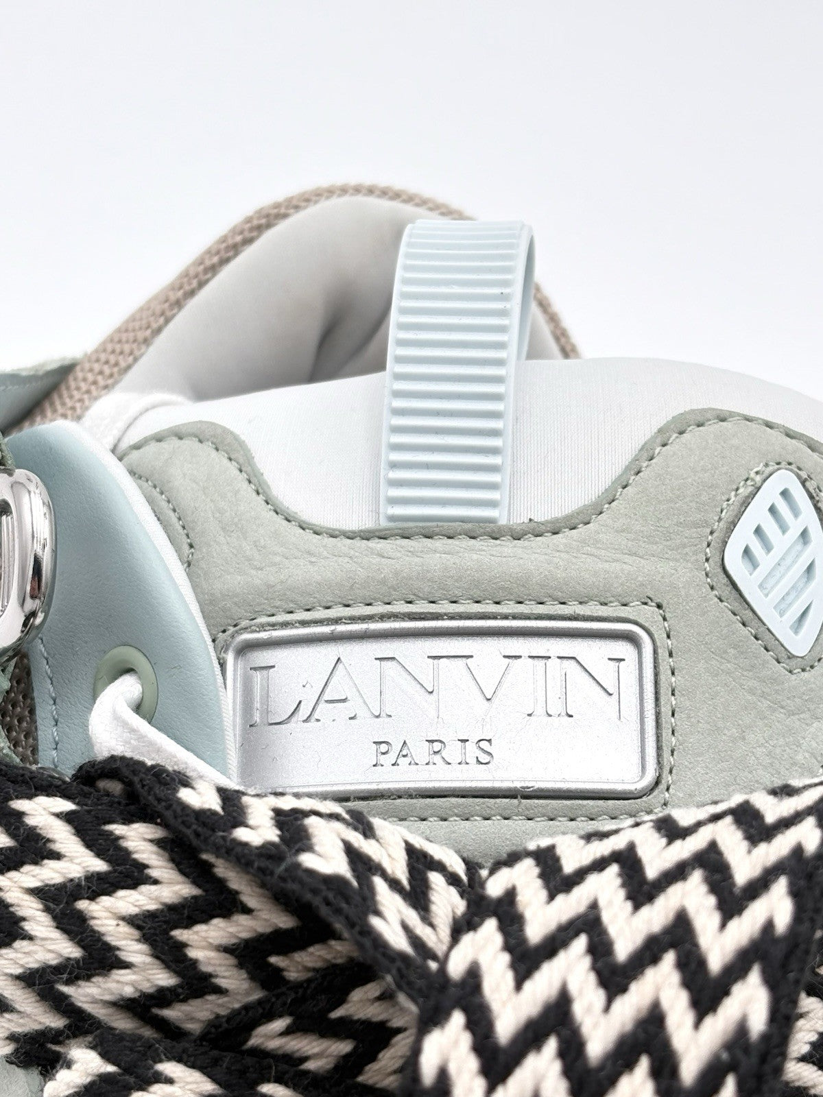Size 41 (8 US) - Lanvin Curb Sneaker ' Light Blue ' | WORN ONCE!