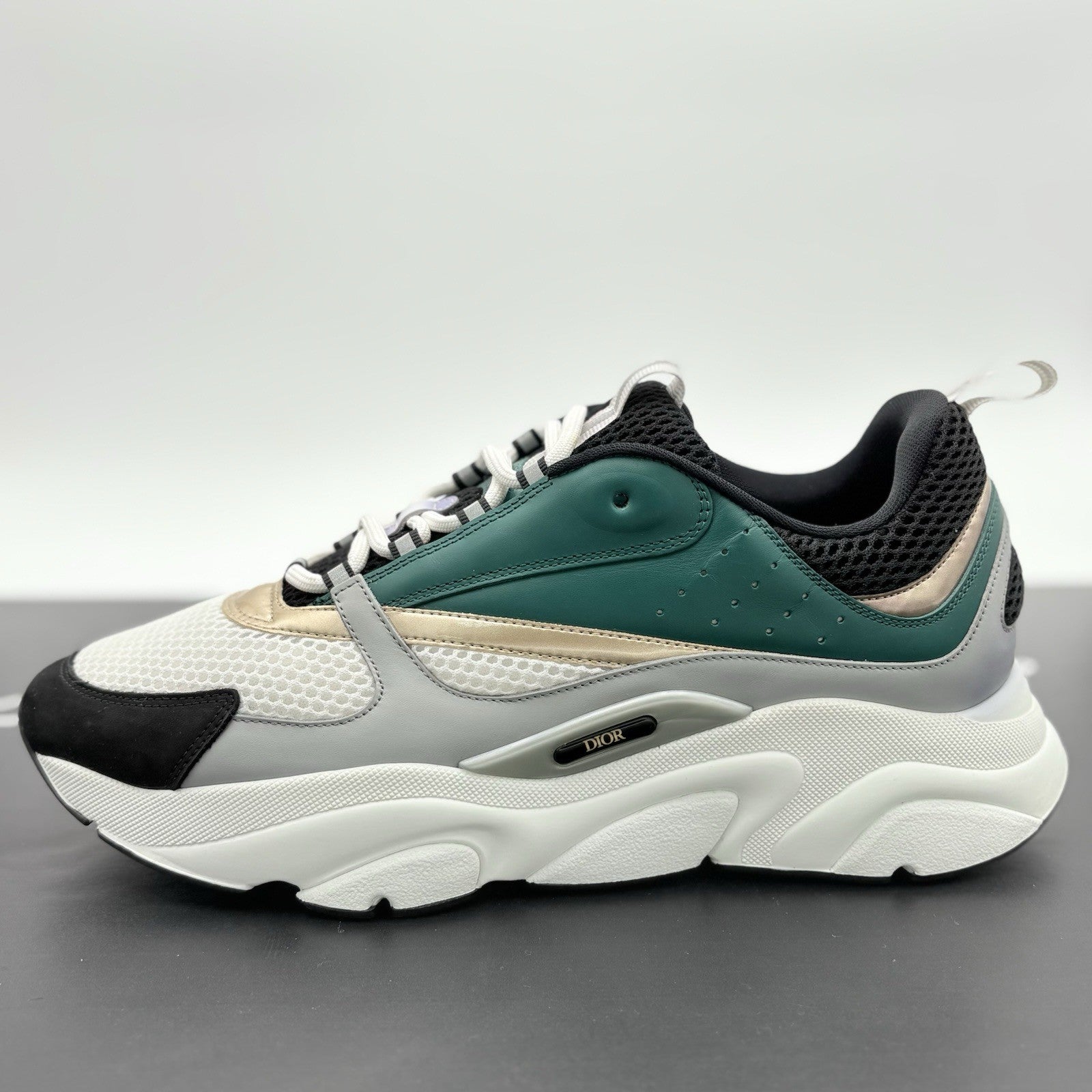 Size 46 (13 US) - Dior B22  Sneaker ' Green White Gold ' | SUPER CLEAN!