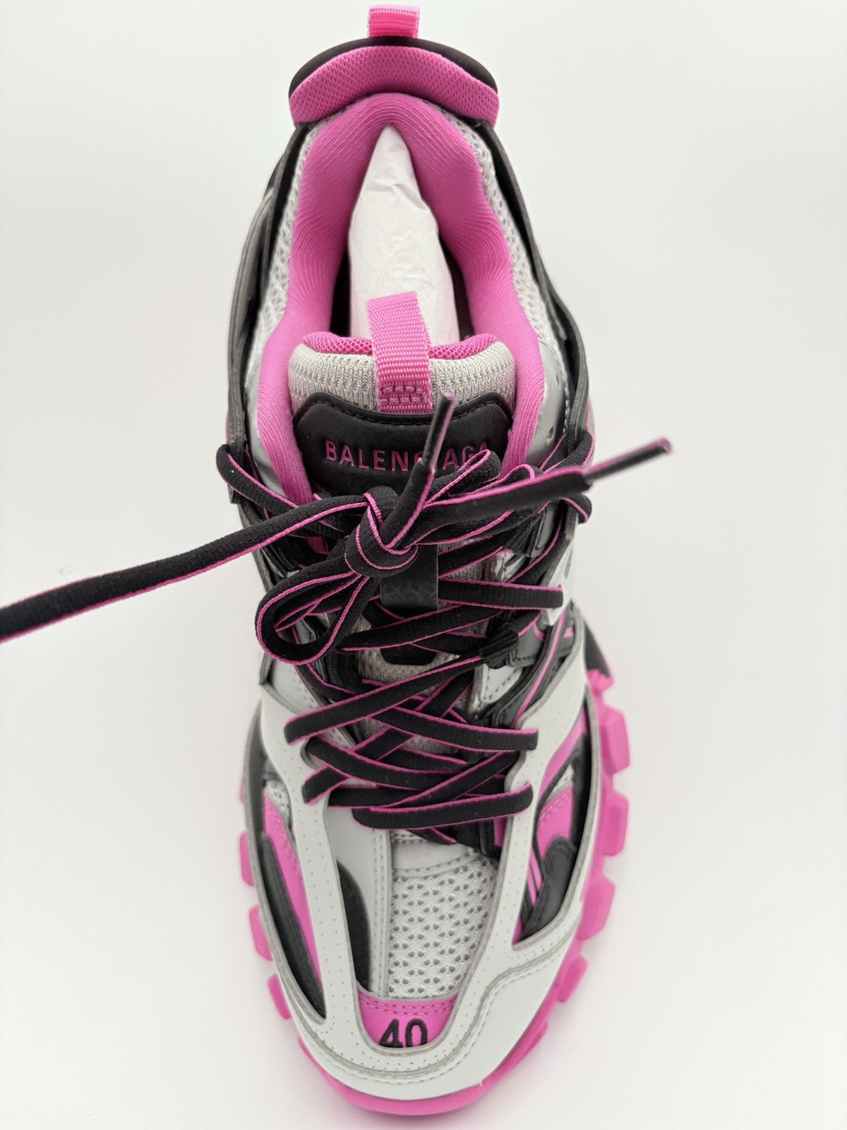 Size 40 - Balenciaga Track LED ' Pink White Black ' | BRAND NEW!