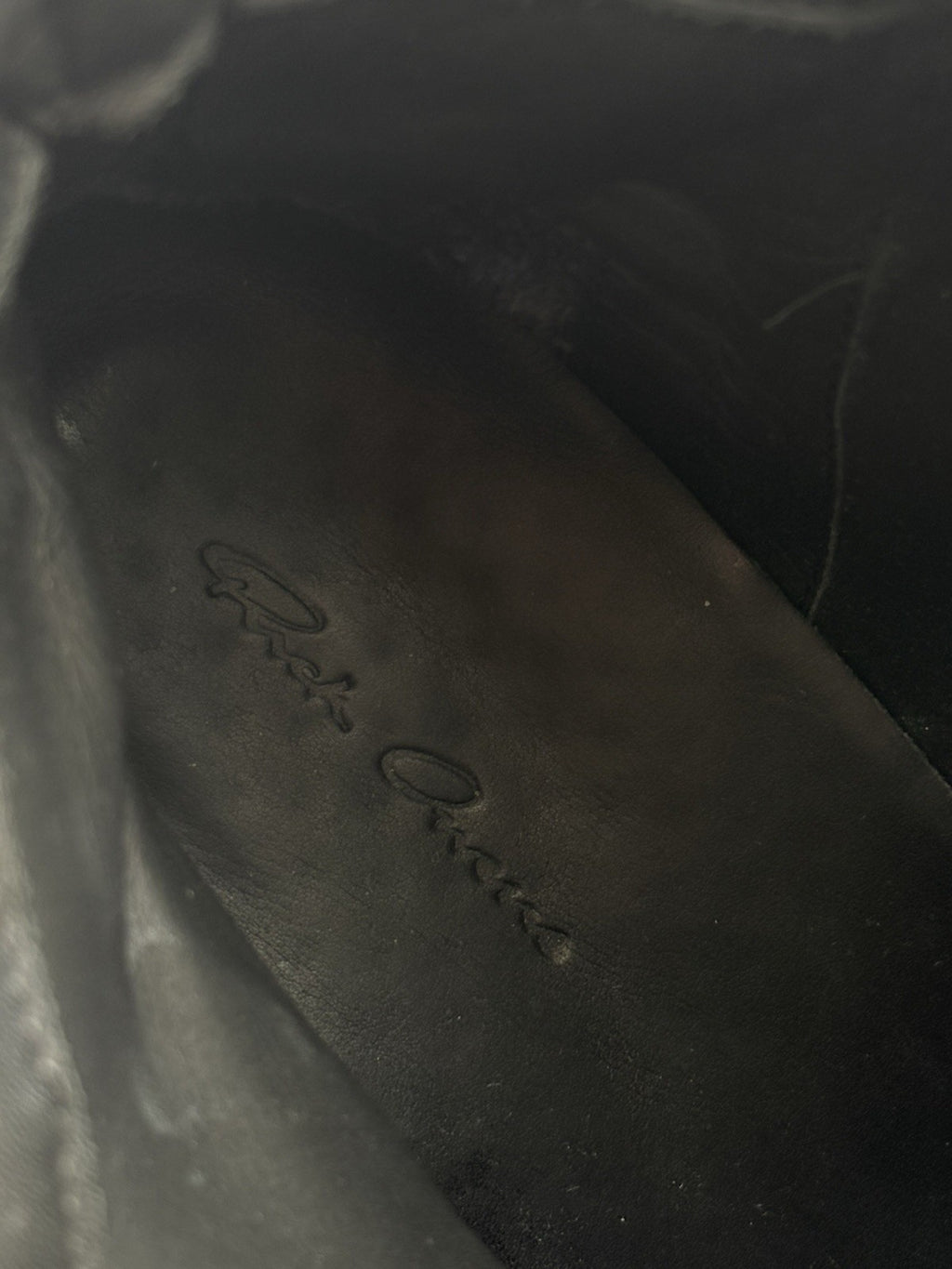Size 41 (8 US) Rick Owens Geobasket Leather High Top | SUPER CLEAN!