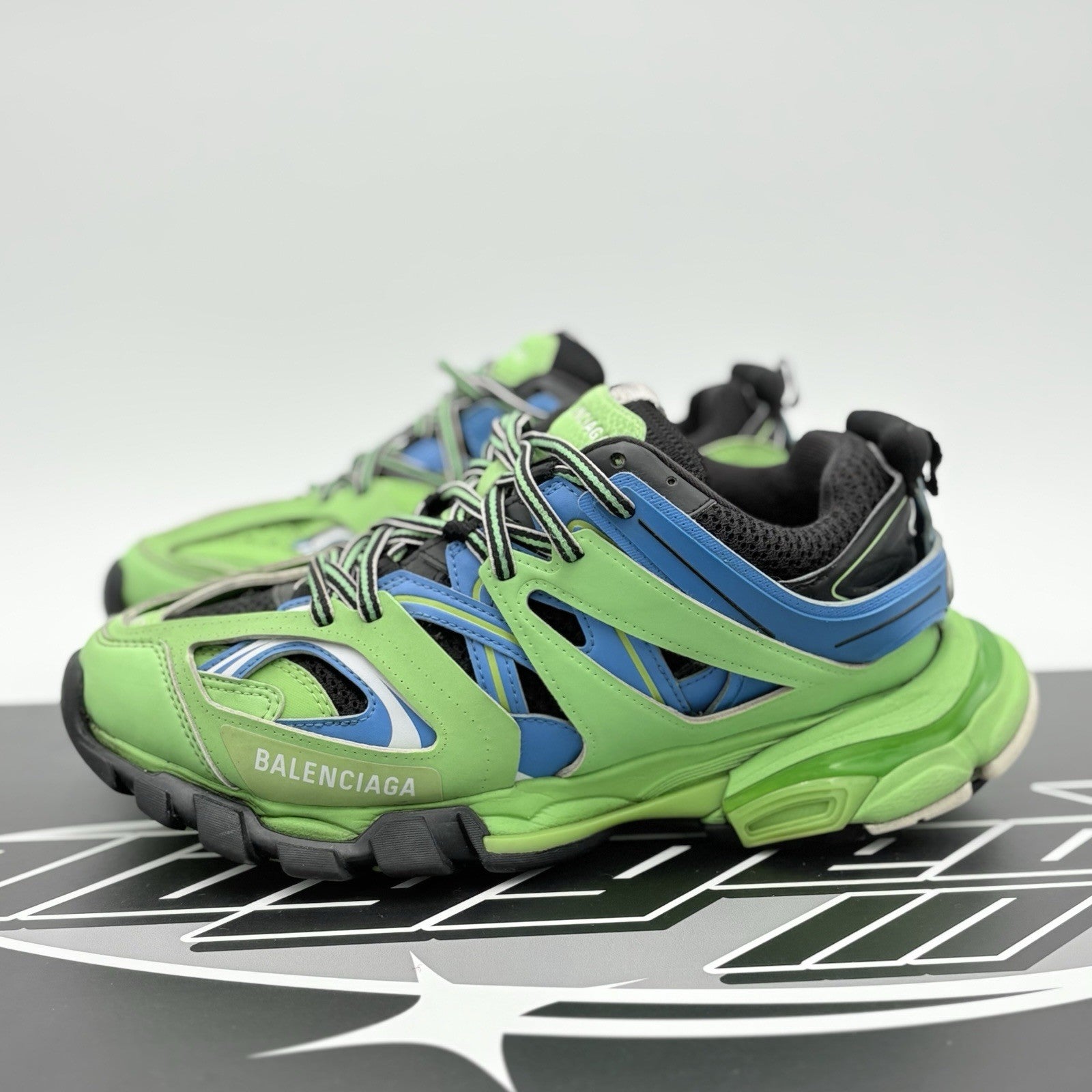 Size 40 (7 US) - Balenciaga Track ' Blue Green ' | GOOD CONDITION!