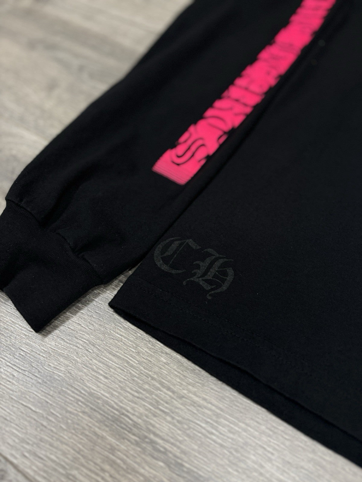 Size Large - Chrome Hearts Made In Hollywood Long Sleeve ' Black Pink ' | CLEAN!