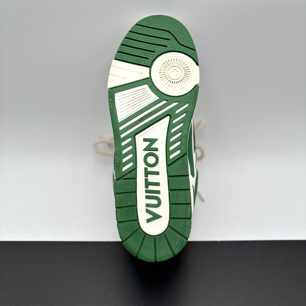 Size 9 LV (10-10.5 US) Louis Vuitton Skate ' Green, White ' | GREAT CONDITION!