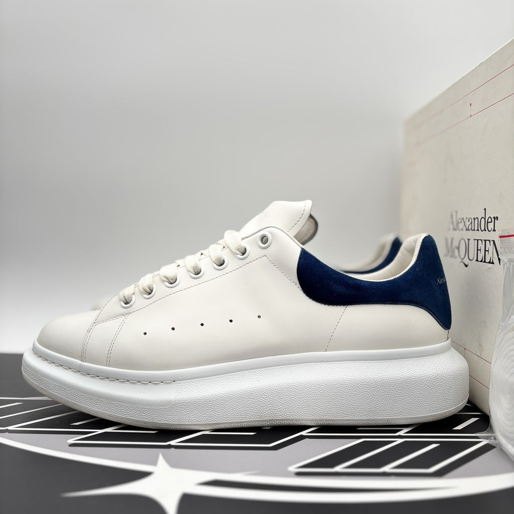 Size 45 (12 US) - Alexander McQueen Oversized ' White, Blue ' | GREAT CONDITION!