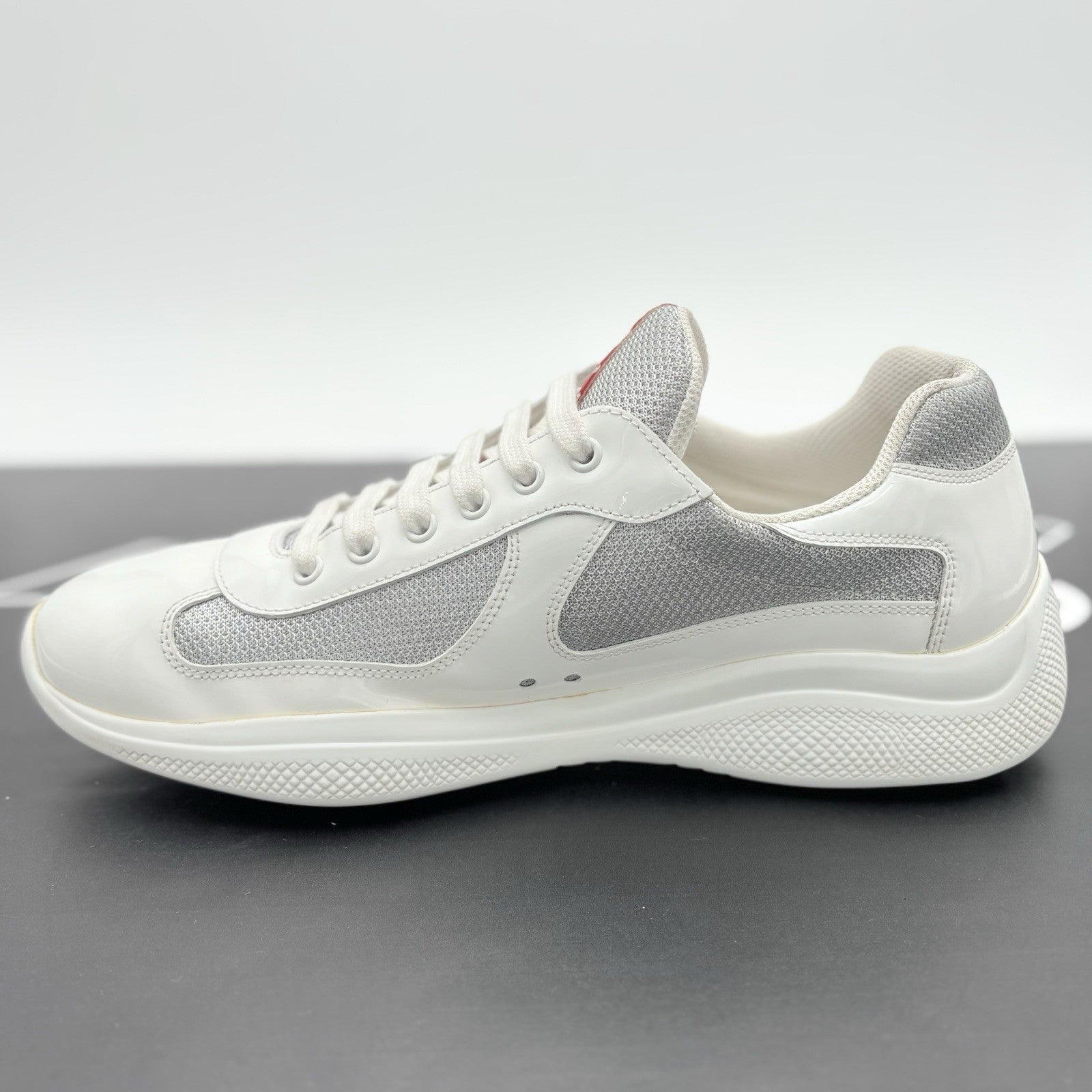Size 9.5 UK (10.5 US) - Prada Americas Cup ' White ' | GREAT CONDITION!