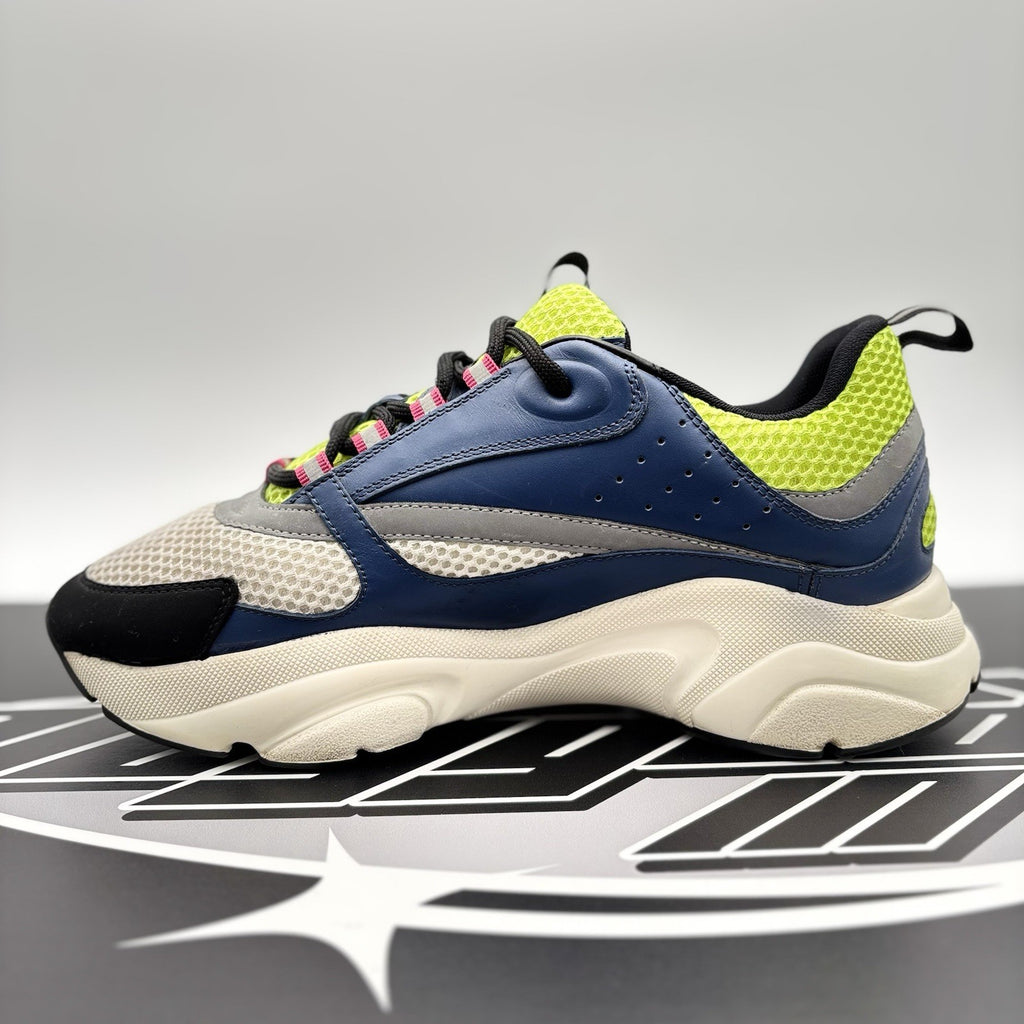 Size 42 (9 US) - Dior B22 Sneaker ' Blue, Lime '| GOOD CONDITION!
