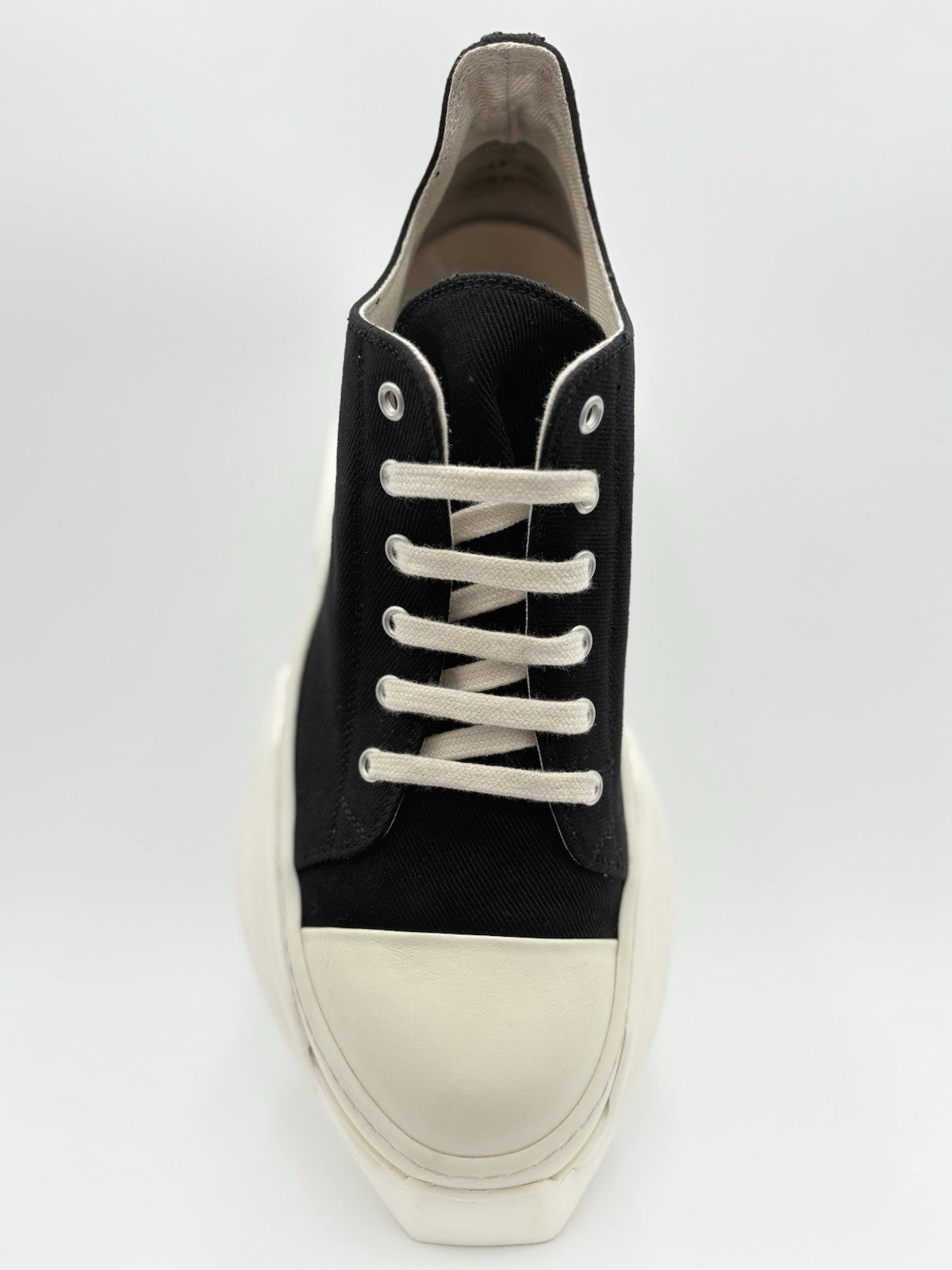Size 43 (10 US) Rick Owens DRKSHDW Abstract Low ' Black Milk ' | GREAT CONDITION