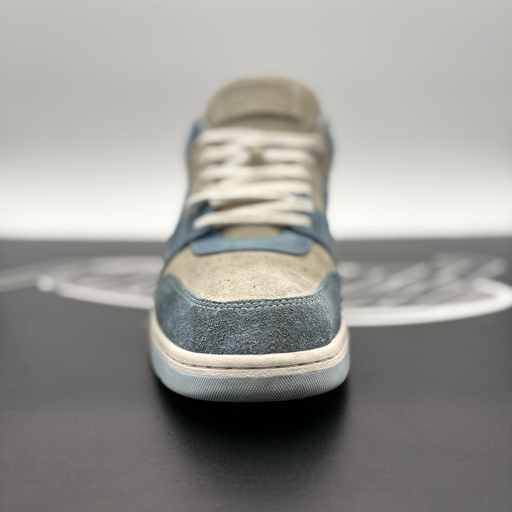 Size 45 EU (12 US) - Off-White Out of Office Suede ' Light Blue, White ‘
