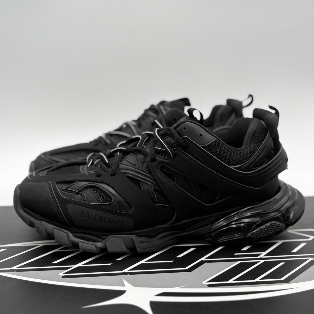 Size 45 (12 US) - Balenciaga Track Sneaker Clear Sole ' Black ' | SUPER CLEAN!
