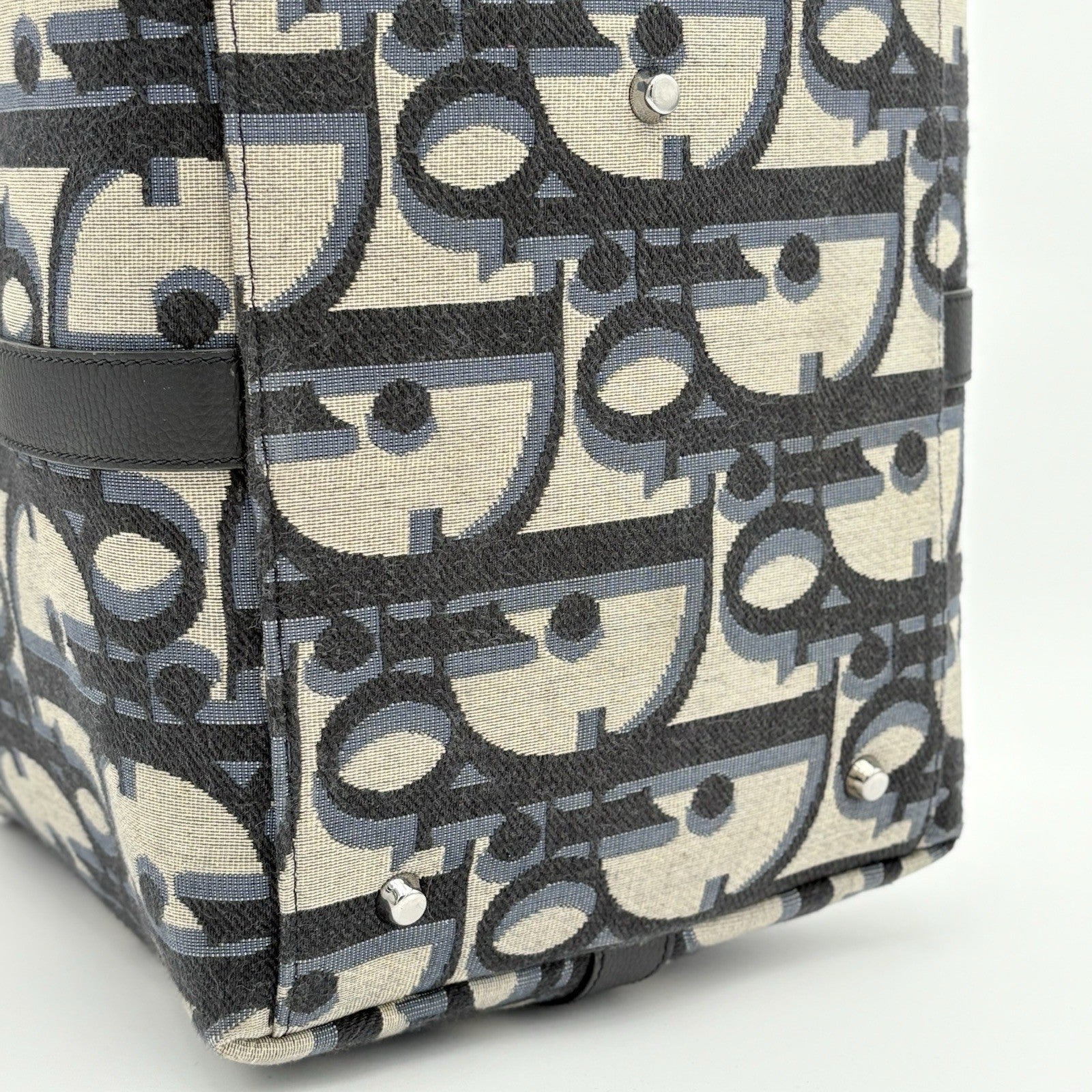 Dior Oblique Jacquard Maxi Weekender 40 Bag ' Beige ' | SUPER CLEAN!
