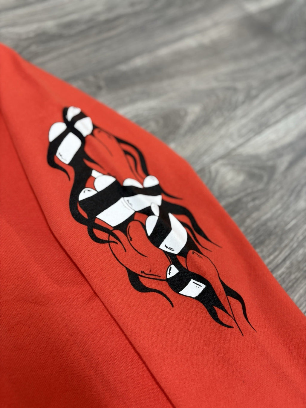 Size Medium - Chrome Hearts Matty Boy Sadistic Lipstick Crewneck ' Red ' | NEW!