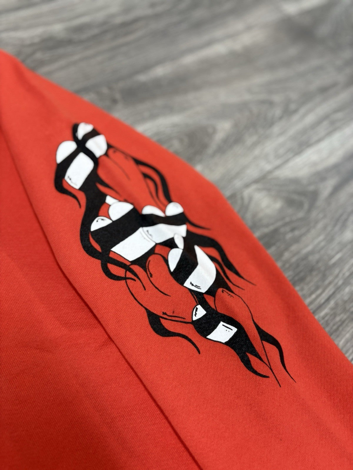 Size Medium - Chrome Hearts Matty Boy Sadistic Lipstick Crewneck ' Red ' | NEW!