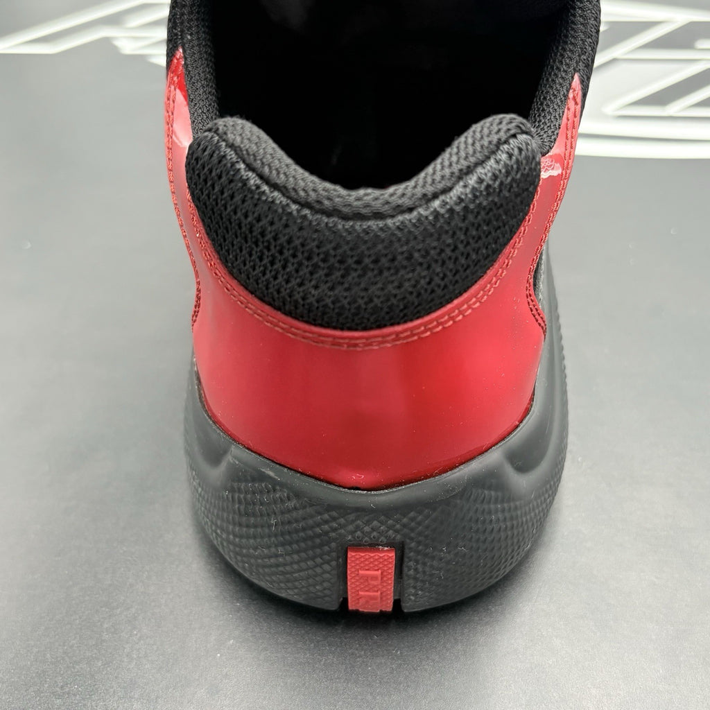 Size 10 UK (11 US) - Prada Americas Cup ' Anthracite Red ' | EXCELLENT CONDITION