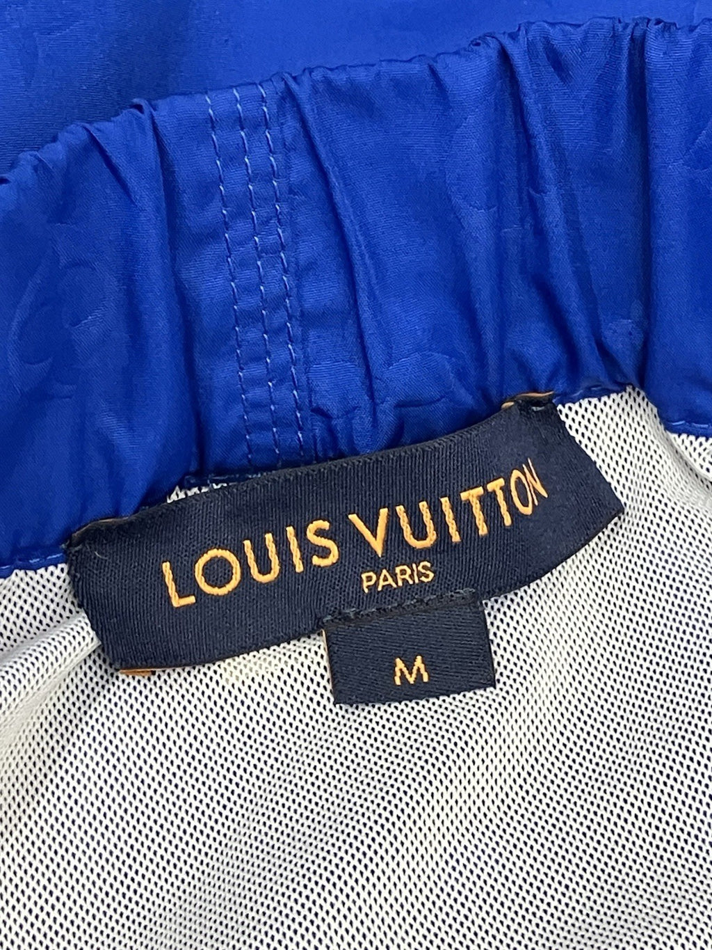 Size M - Louis Vuitton Monogram Swim Board Shorts ' Blue France ' | SUPER CLEAN!