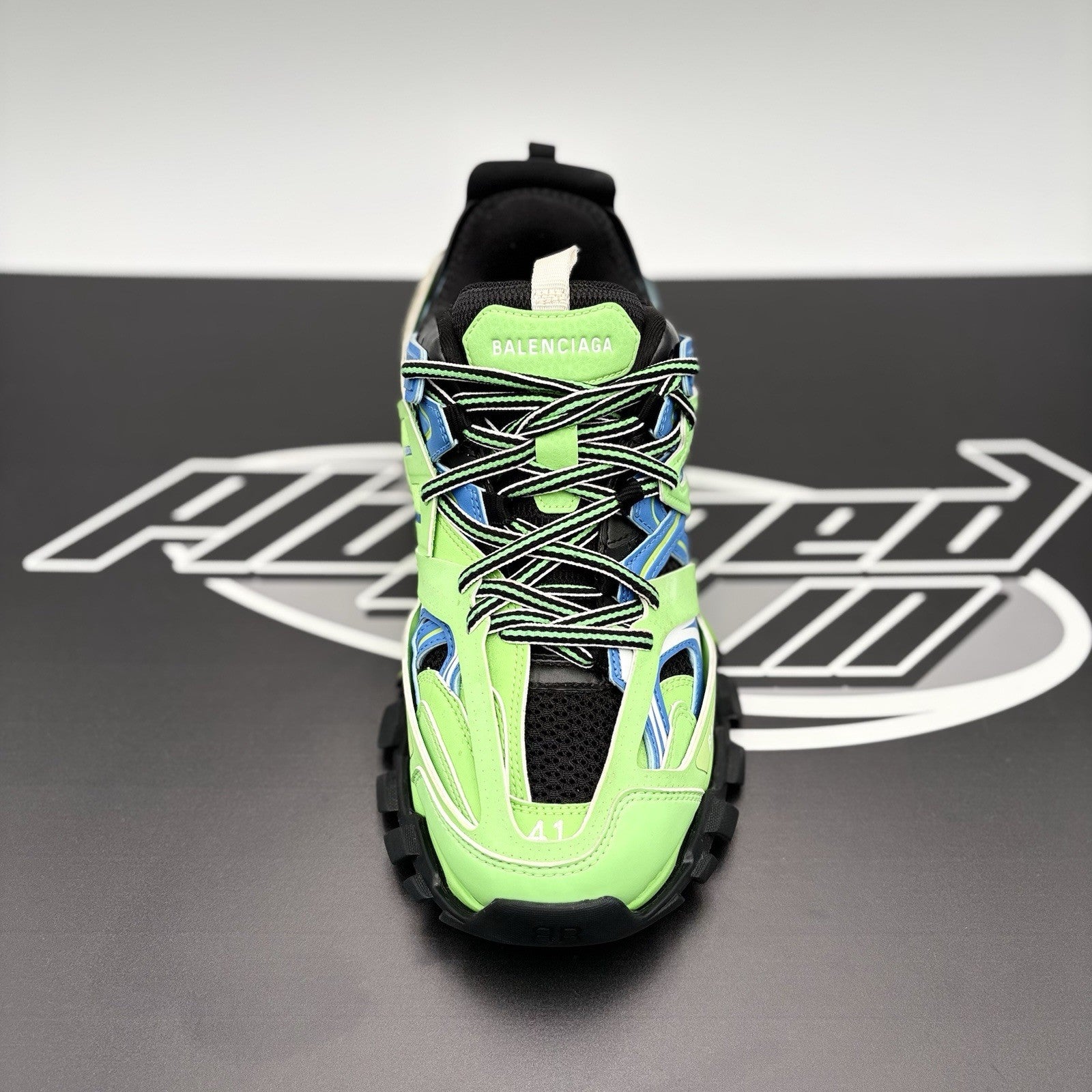 Size 41 - Balenciaga Track Sneaker ' Blue Green ' | SUPER CLEAN!
