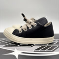 Size 42 (9 US) Rick Owens DRKSHDW Hollywood Jumbo Lace Puffer Low ' Black Milk '