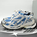 Size 46 (13 US) - Balenciaga Runner ' White Blue ' | CLEAN!
