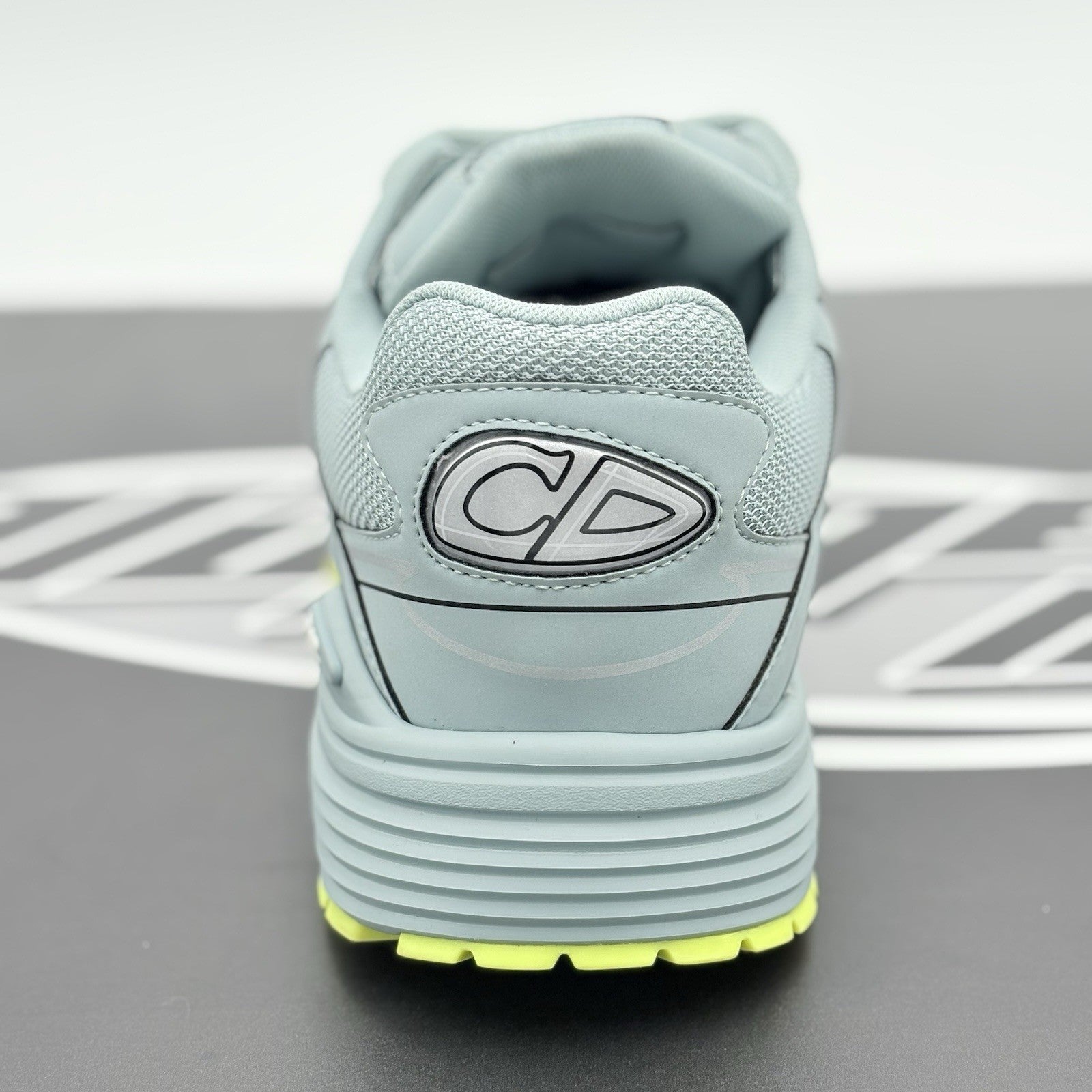 Size 41 (8 US) Dior B30 Reflective CD30 ' Blue Neon Yellow ' | EXCELLENT COND!