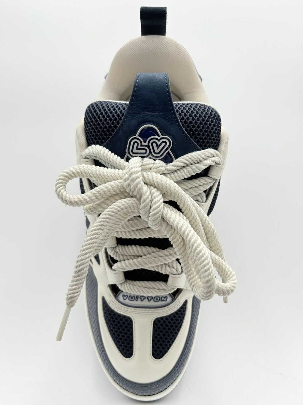 Size 8 LV (9-9.5 US) - Louis Vuitton Skate ' Marine ' | SUPER CLEAN!