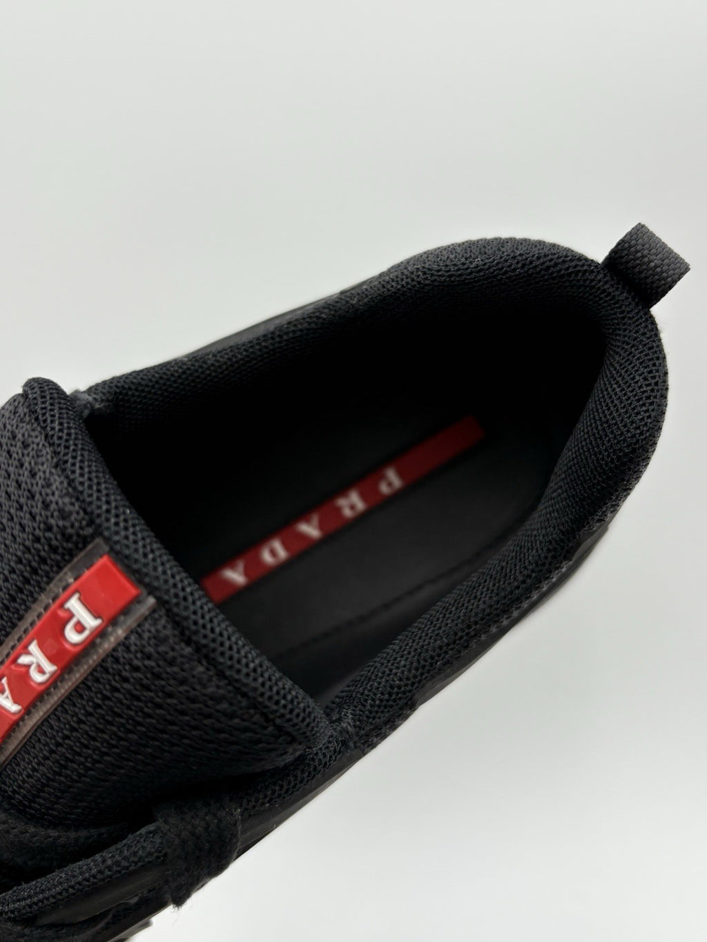 Size 7 UK (8 US) - Prada Americas Cup Sneakers ' Black ' | BRAND NEW!