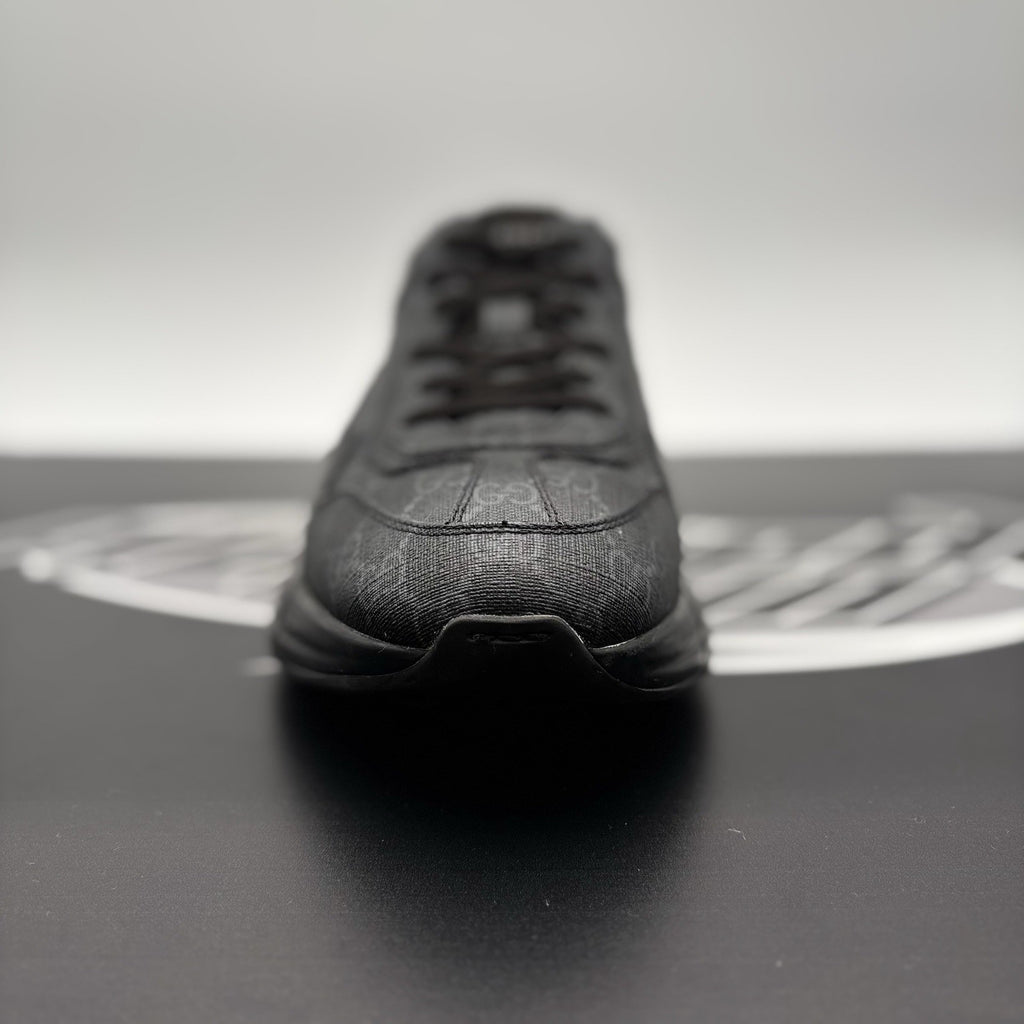 Size 10 G (10.5 US) - Gucci Rhyton ' Monogram Black ' | GREAT CONDITION!