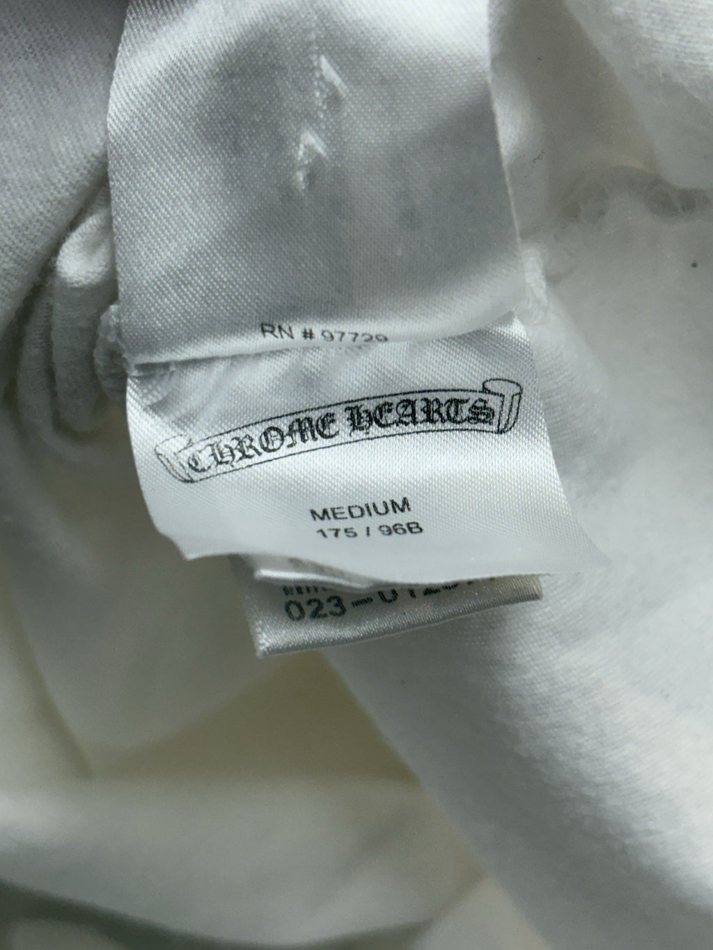 Size Medium - Chrome Hearts Tokyo Exclusive Scroll Label T- Shirt ' White '