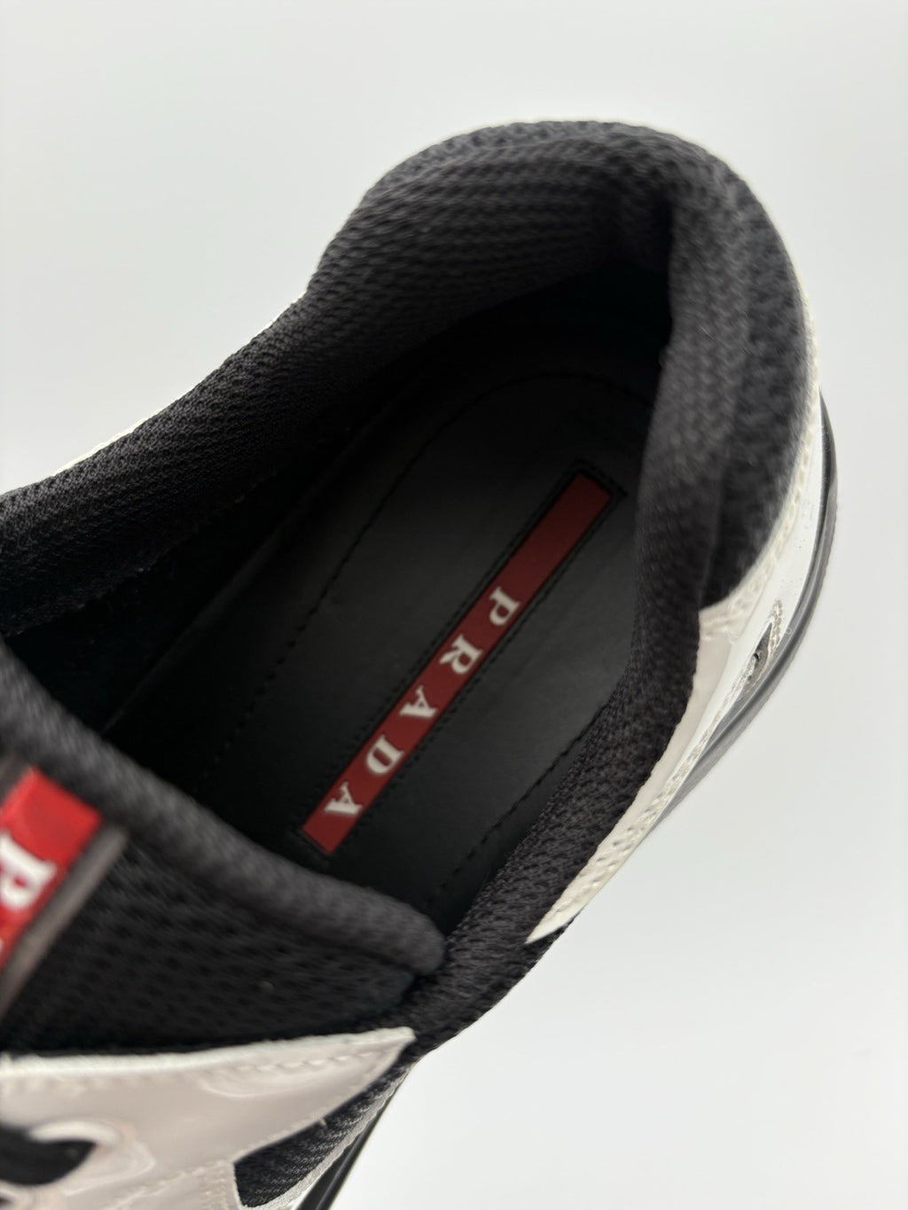 Size 8.5 UK (9.5 US) - Prada Americas Cup ' Black White ' | SUPER CLEAN!