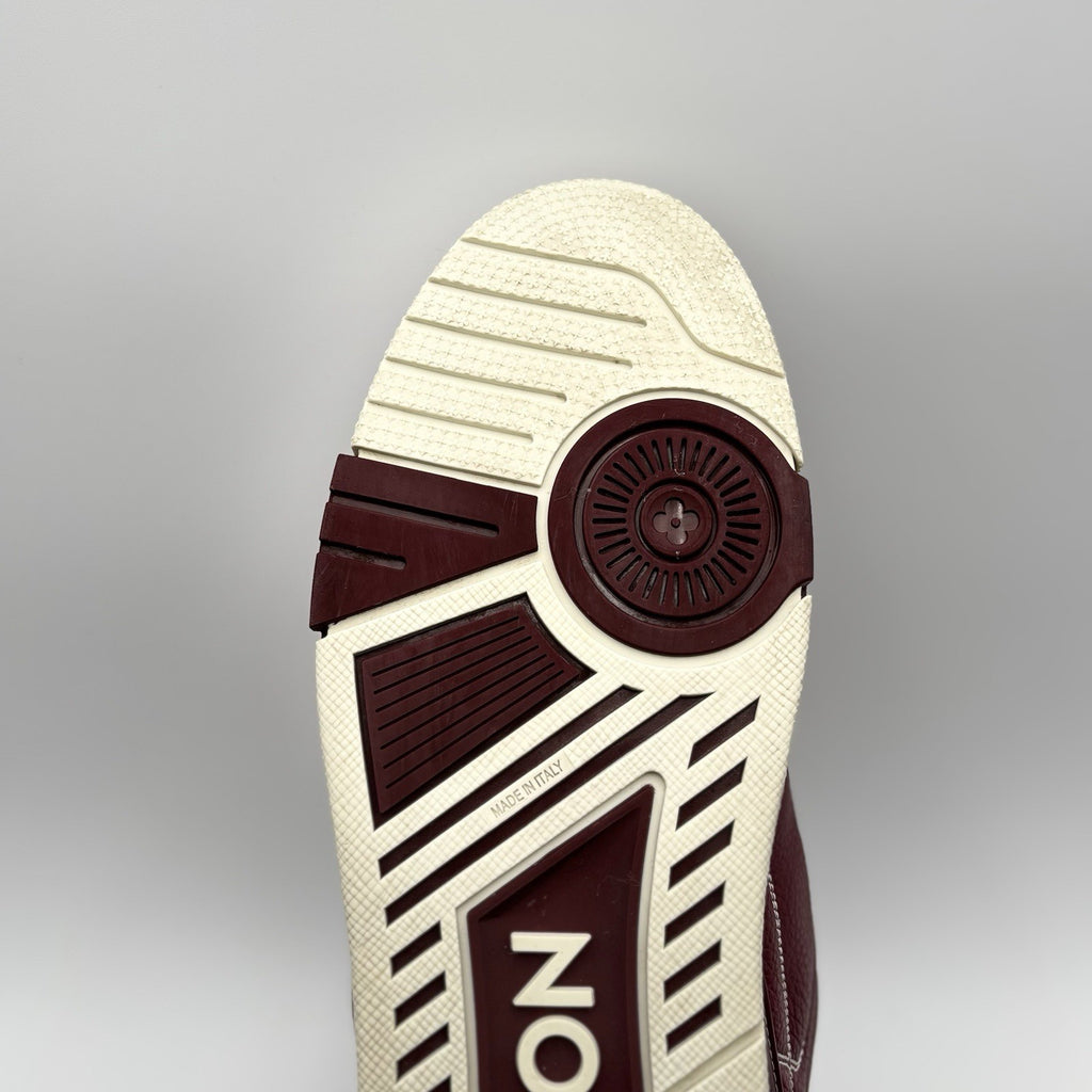 Size 13 LV (14-14.5 US) Louis Vuitton Skate ' Bordeaux Red ' | GREAT CONDITION!
