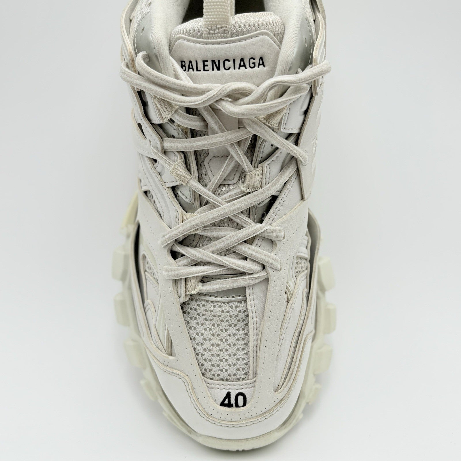 Size 40 - Balenciaga Track ' White ' | GREAT CONDITION!