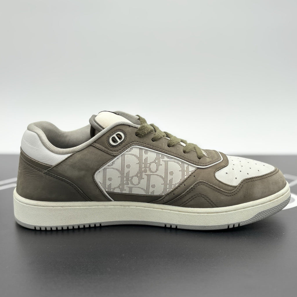 Size 45 (12 US) - Dior B27 Low Dior ' Olive White ' | GREAT CONDITION!