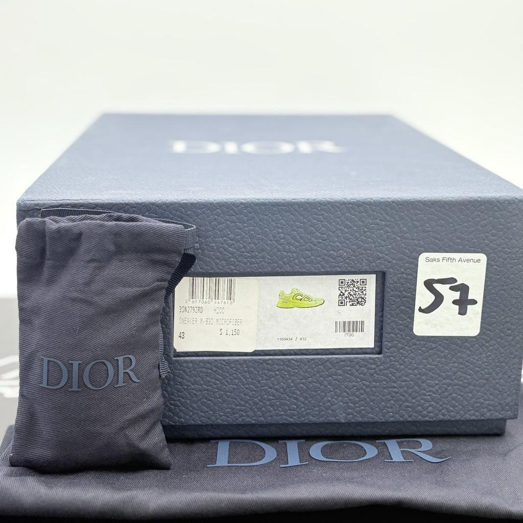 Size 43 (10 US) - Dior B30 Reflective CD30 ' Yellow ' | BRAND NEW!
