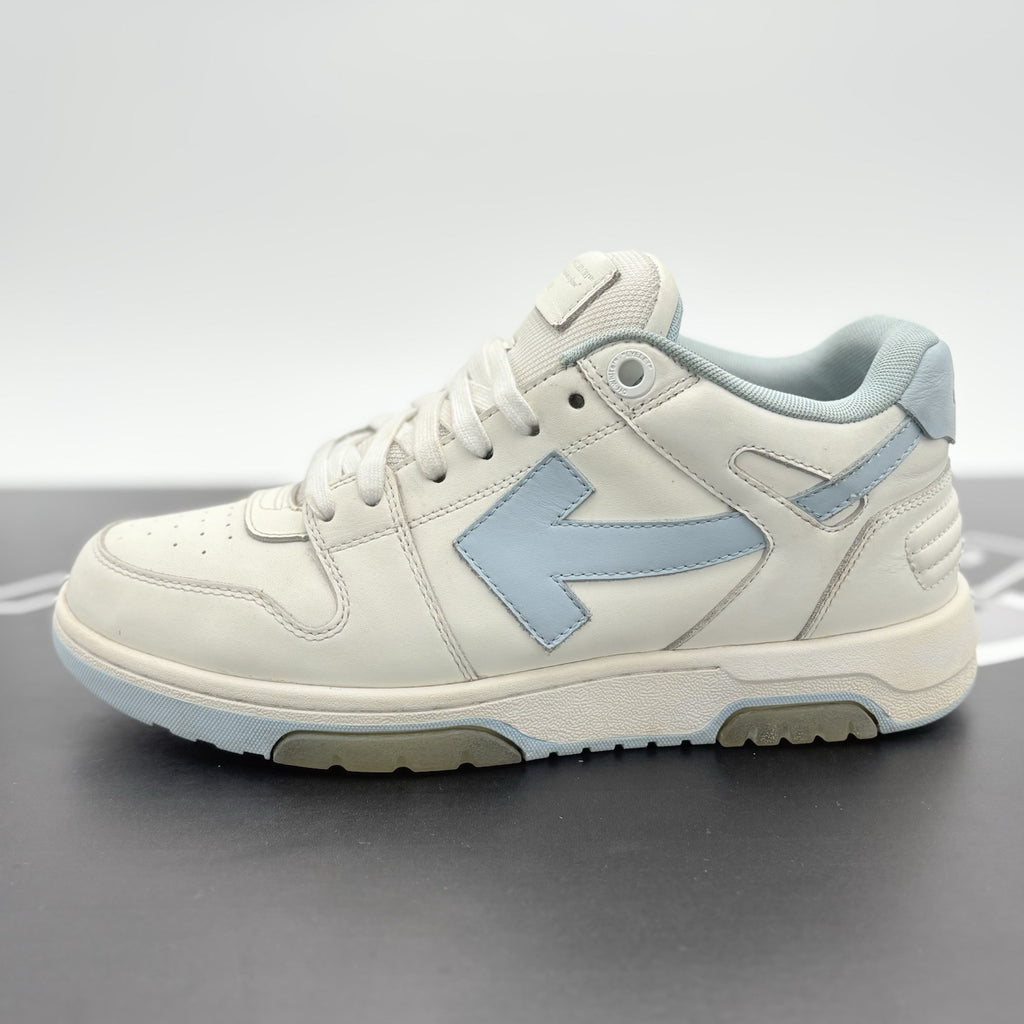 Size 41 (8 US) Off-White Out of Office ' White Light Blue ' | GOOD CONDITION!