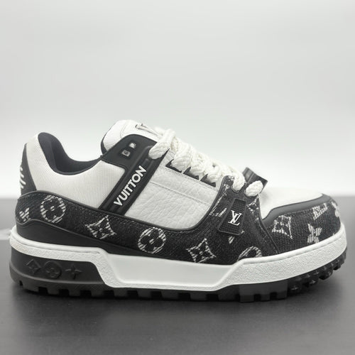 Size 10 LV (11-11.5 US) Louis Vuitton Denim Maxi ' Black ' | ONLY WORN ONCE!