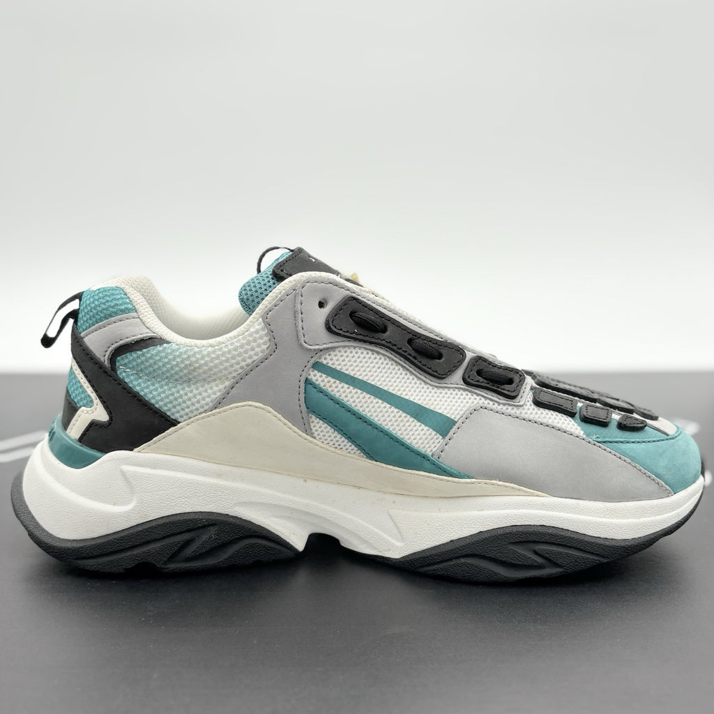 Size 44 (11 US) Amiri Bone Runner ' White Black Blue Grass ' | SUPER CLEAN!