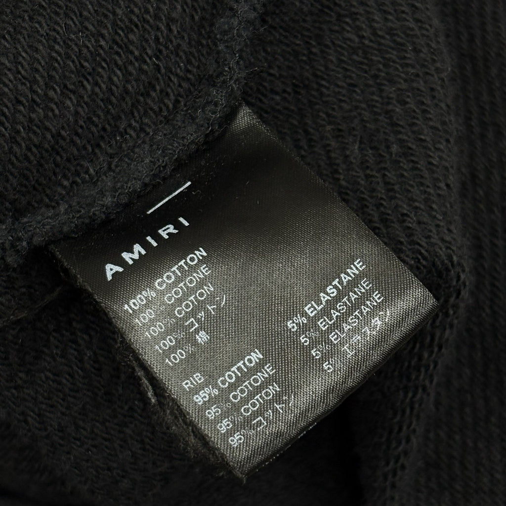 Size M - Amiri Bar Logo Hoodie ' Black ' | GREAT CONDITION!