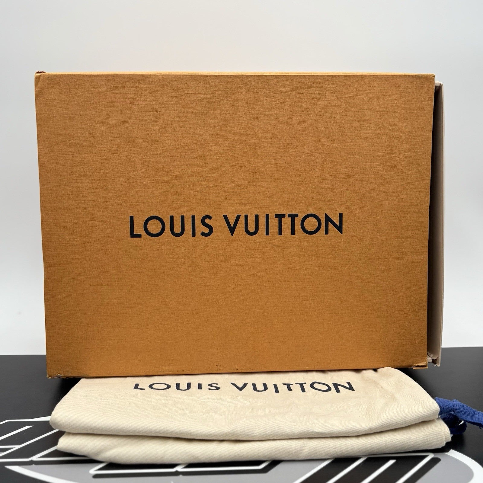 Size 11 LV (12-12.5 US) Louis Vuitton Denim Trainer ' Blue ' | SUPER CLEAN!