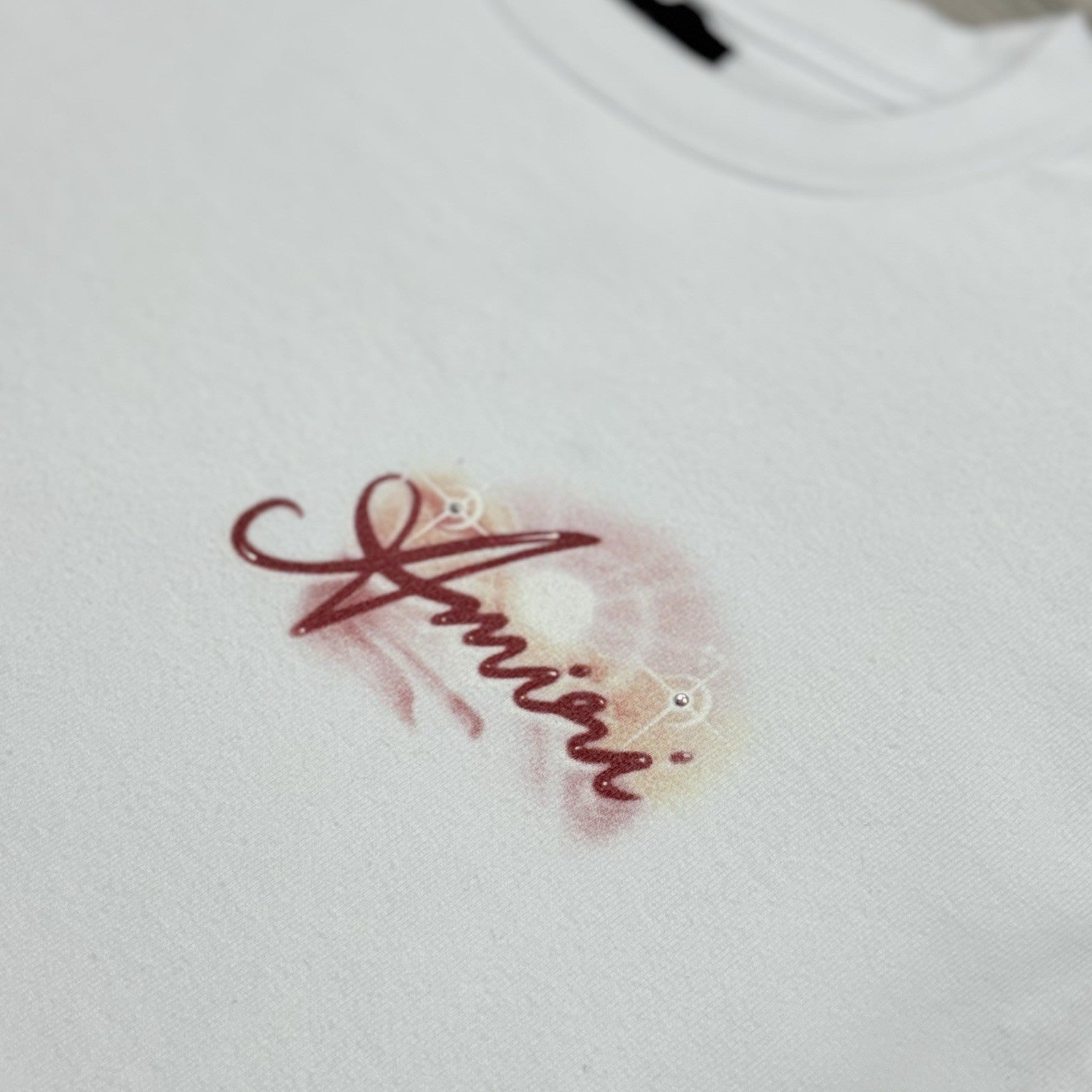 Size M - Amiri Airbrush Cotton T-Shirt ' White ' | GREAT CONDITION!