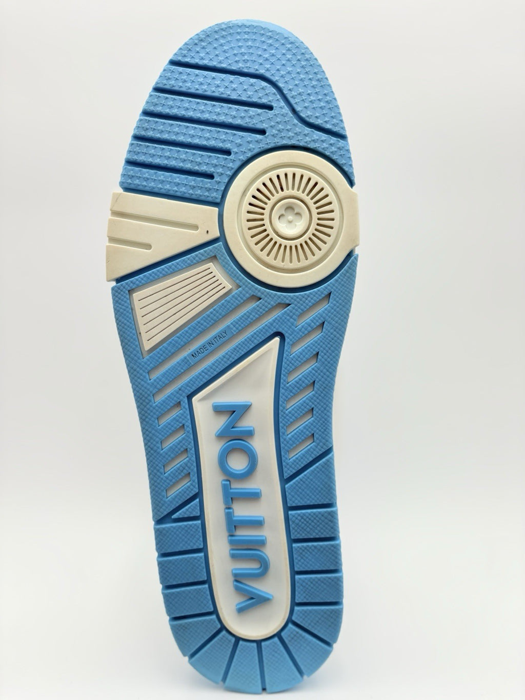 Size 10 LV (11-11.5 US) Louis Vuitton Strap Trainer ' Blue ' | SUPER CLEAN!