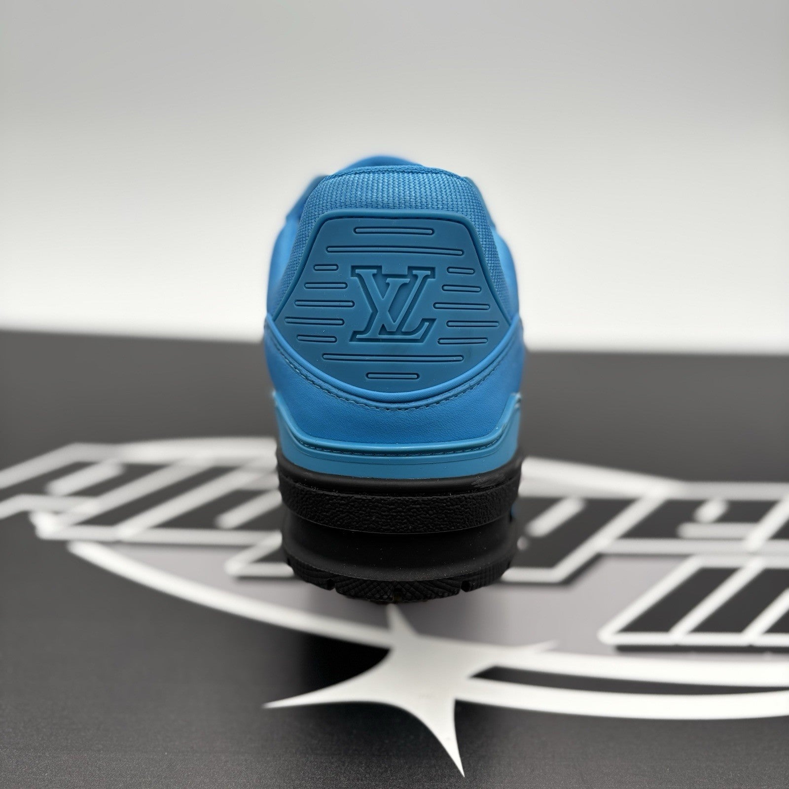 Size 6.5LV (7.5-8US) Louis Vuitton Virgil Abloh Trainer 'Blue Black' |1-3x Worn!