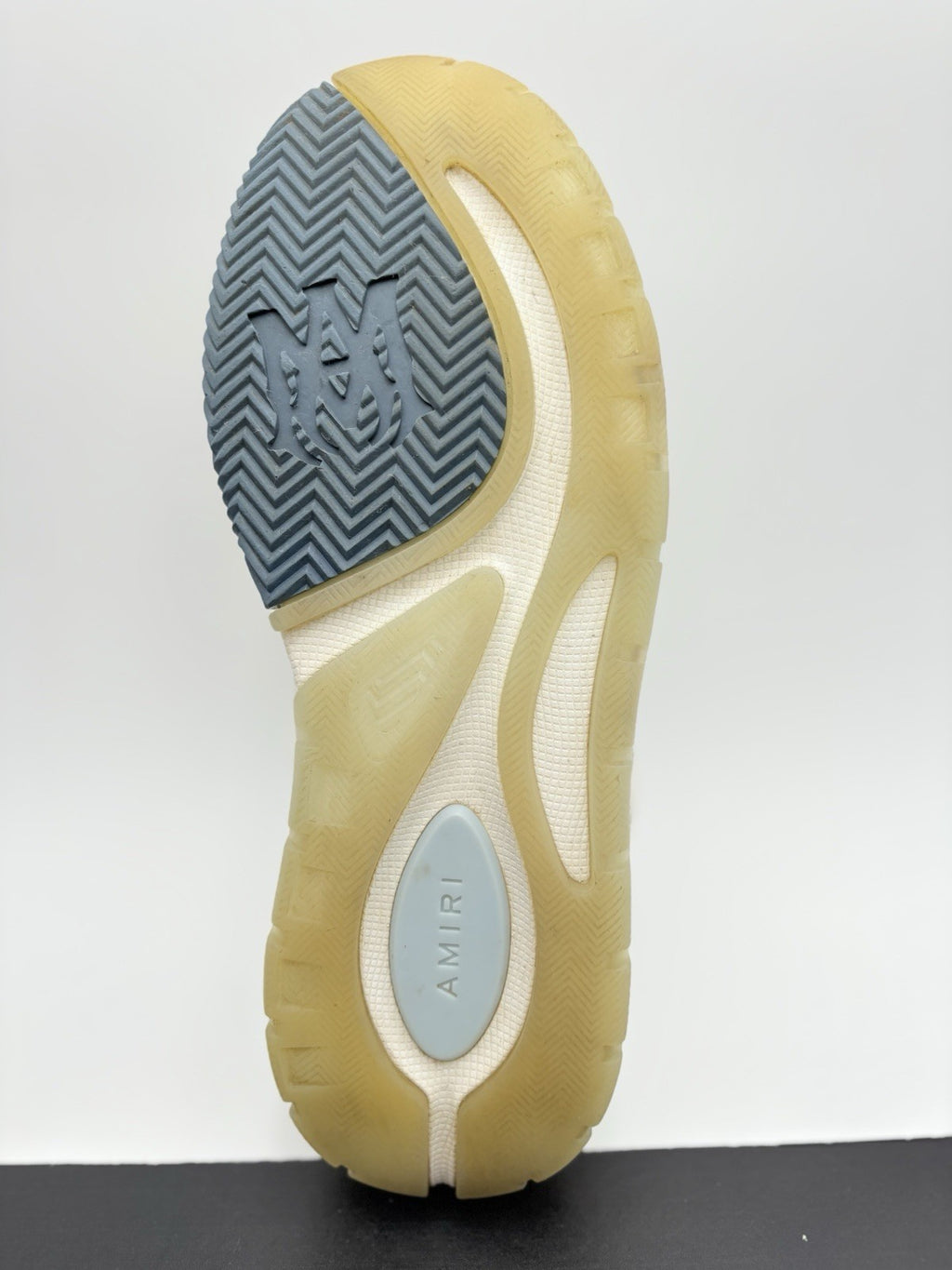 Size 44 (11 US) Amiri MA-1 ' White Blue ' | GOOD CONDITION!