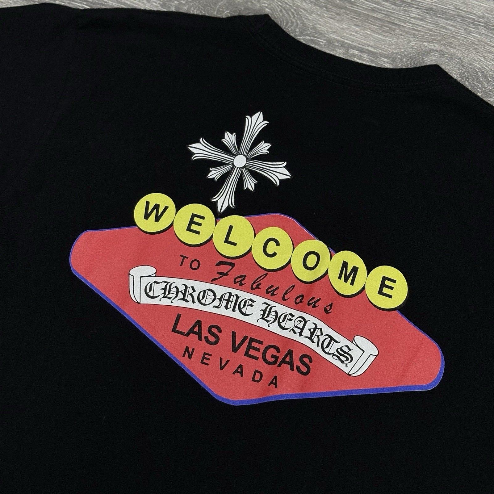Size L - Chrome Hearts Las Vegas Exclusive T-Shirt ' Black ' | WORN ONCE!