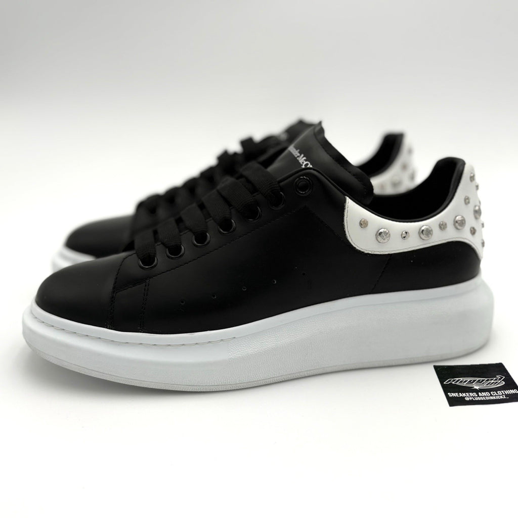 Size 43 (10 US) - Alexander McQueen Studded Oversized ' Black White ' | CLEAN!