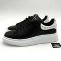 Size 43 (10 US) - Alexander McQueen Studded Oversized ' Black White ' | CLEAN!