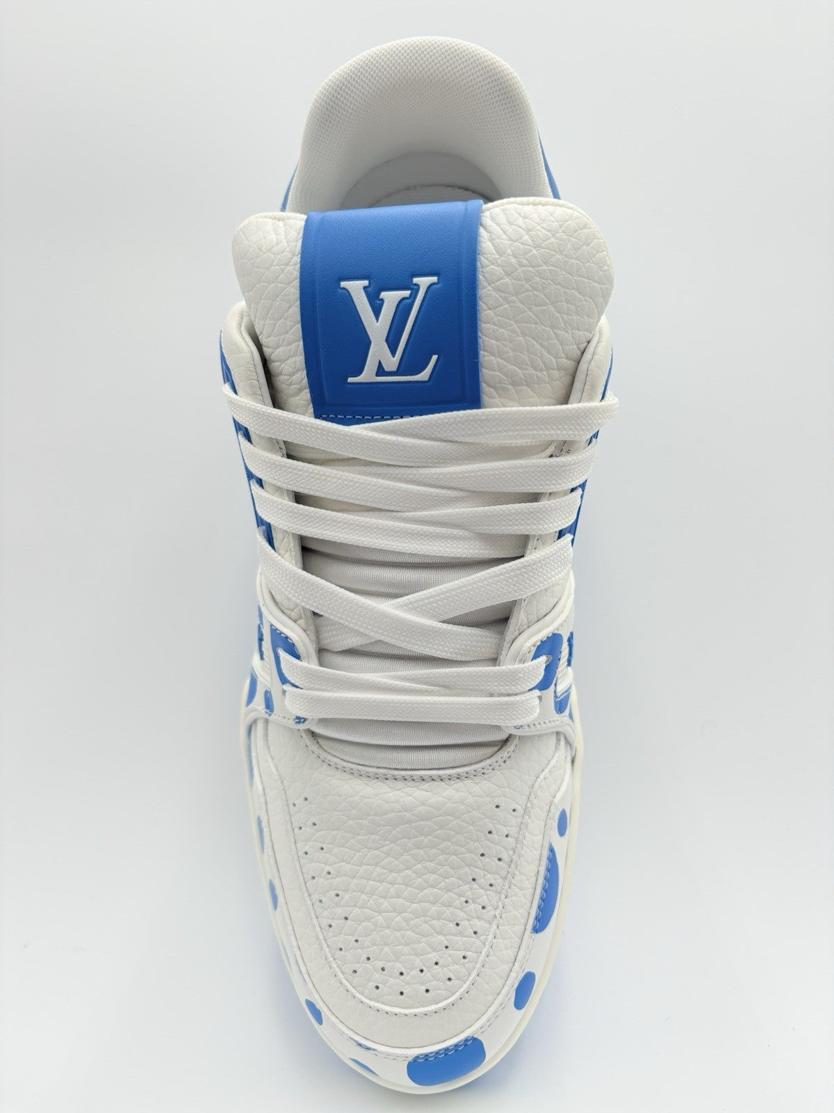 Size 6 LV (7-7.5 US) Louis Vuitton x Yayoi Kusama ' White Blue ' | BRAND NEW!