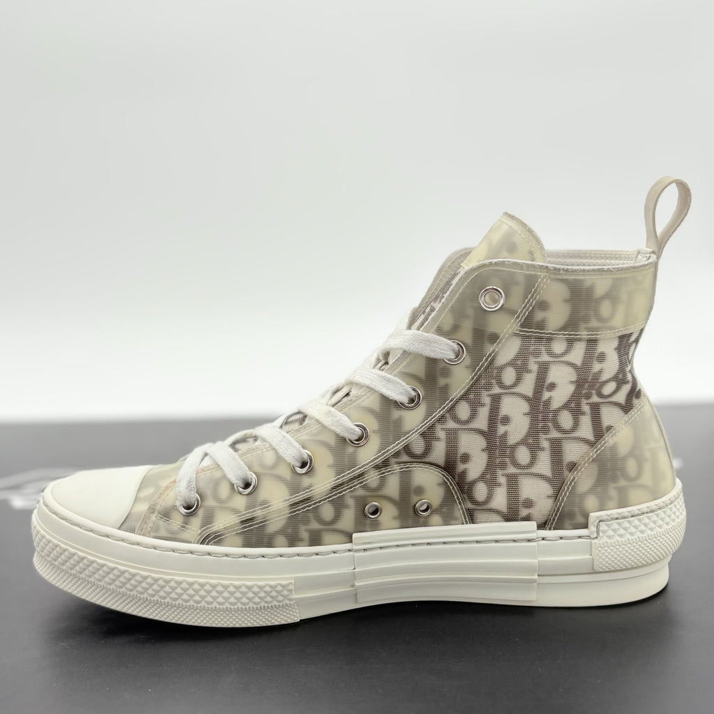 Size 41 (8 US) - Dior B23 Oblique High ' Beige ' | GOOD CONDITION!