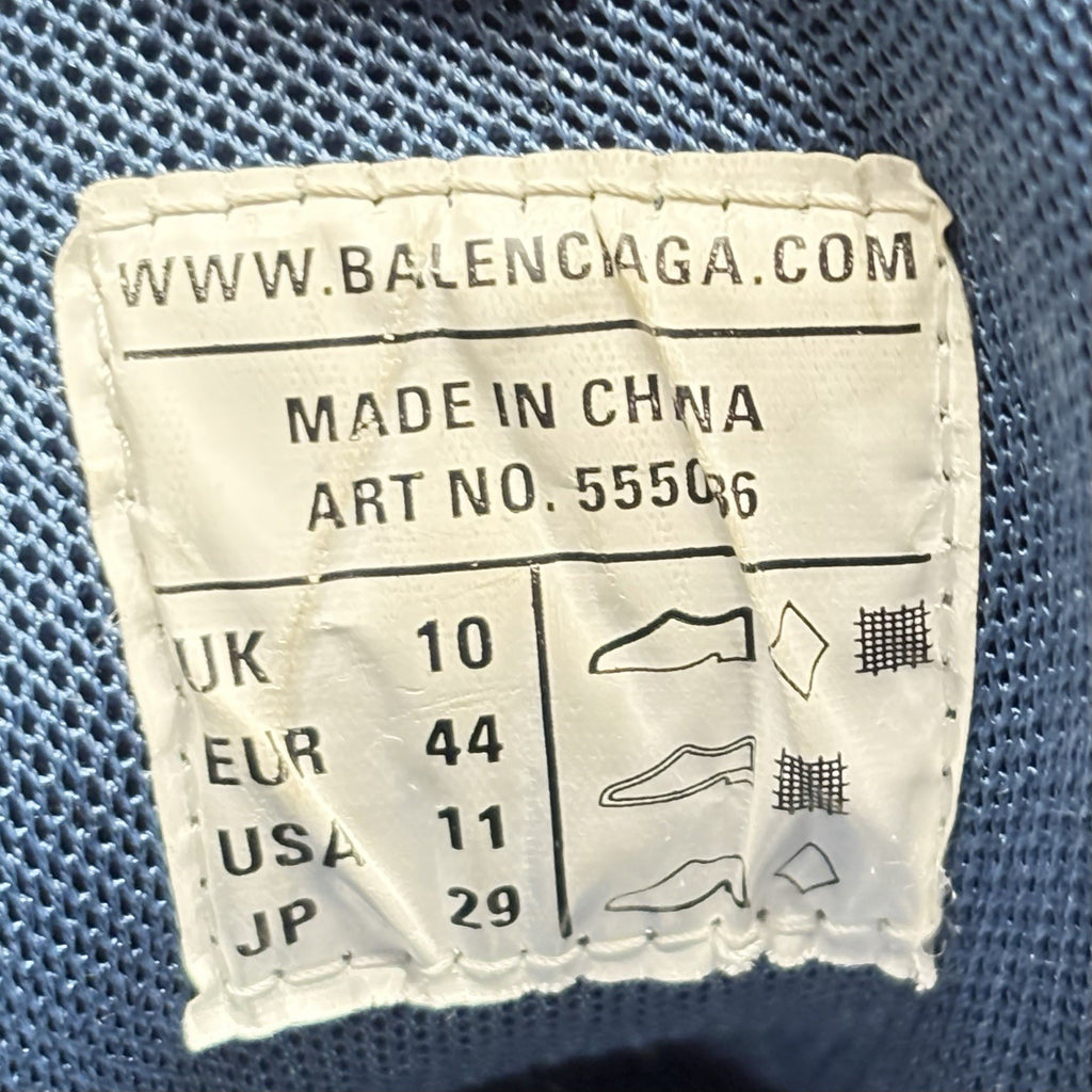Size 44 (11 US) - Balenciaga Track LED Sneaker ' Navy ' | GREAT CONDITION!