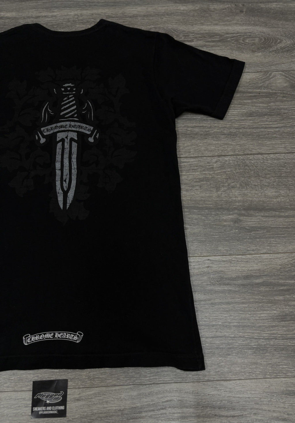 Size Small - Chrome Hearts Dagger Motif T-Shirt ' Black ' | GOOD CONDITION!