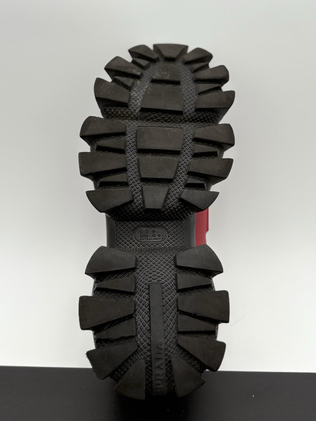 Size 9 UK (10 US) - Prada Cloudbust Thunder ' Red Black ' | GREAT CONDITION!