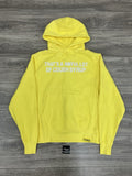 Size Small - Thats A Awful Lot Of Cough Syrup Hoodie ' Yellow '