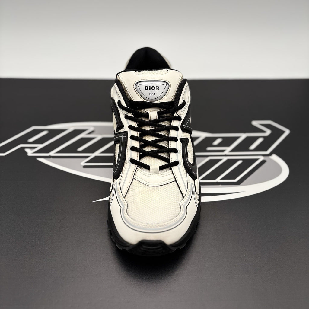 Size 44 (11 US) - Dior B30 ' White, Black ' | GOOD CONDITION!
